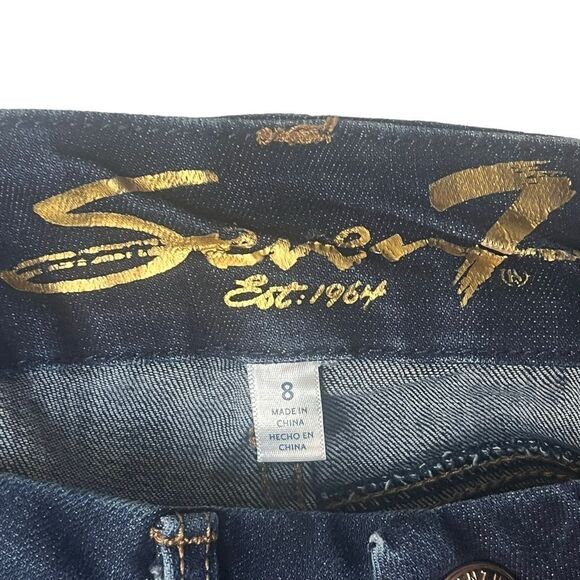 Seven7 Skinny Jeans Sz 8 - Picture 3 of 6